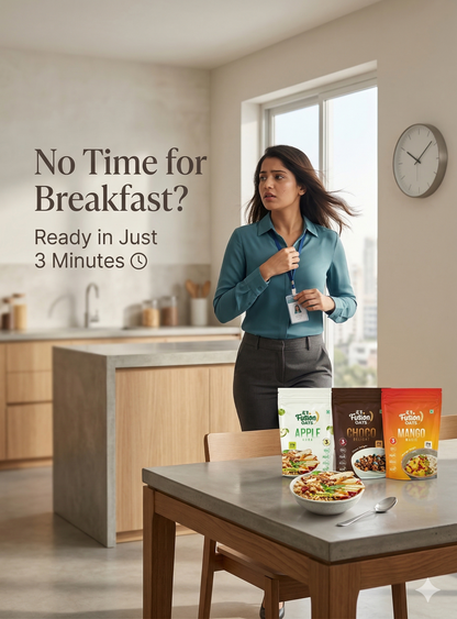 🔥 Most Popular | 3-Min Breakfast Combo | 3 Flavours Oats (80g x 3)