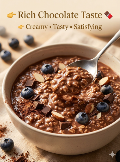 Choco Delight | 3-Min Breakfast Oats (80g)