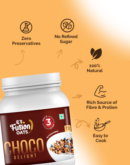 Choco Delight – 500g Jar – 11+ Servings