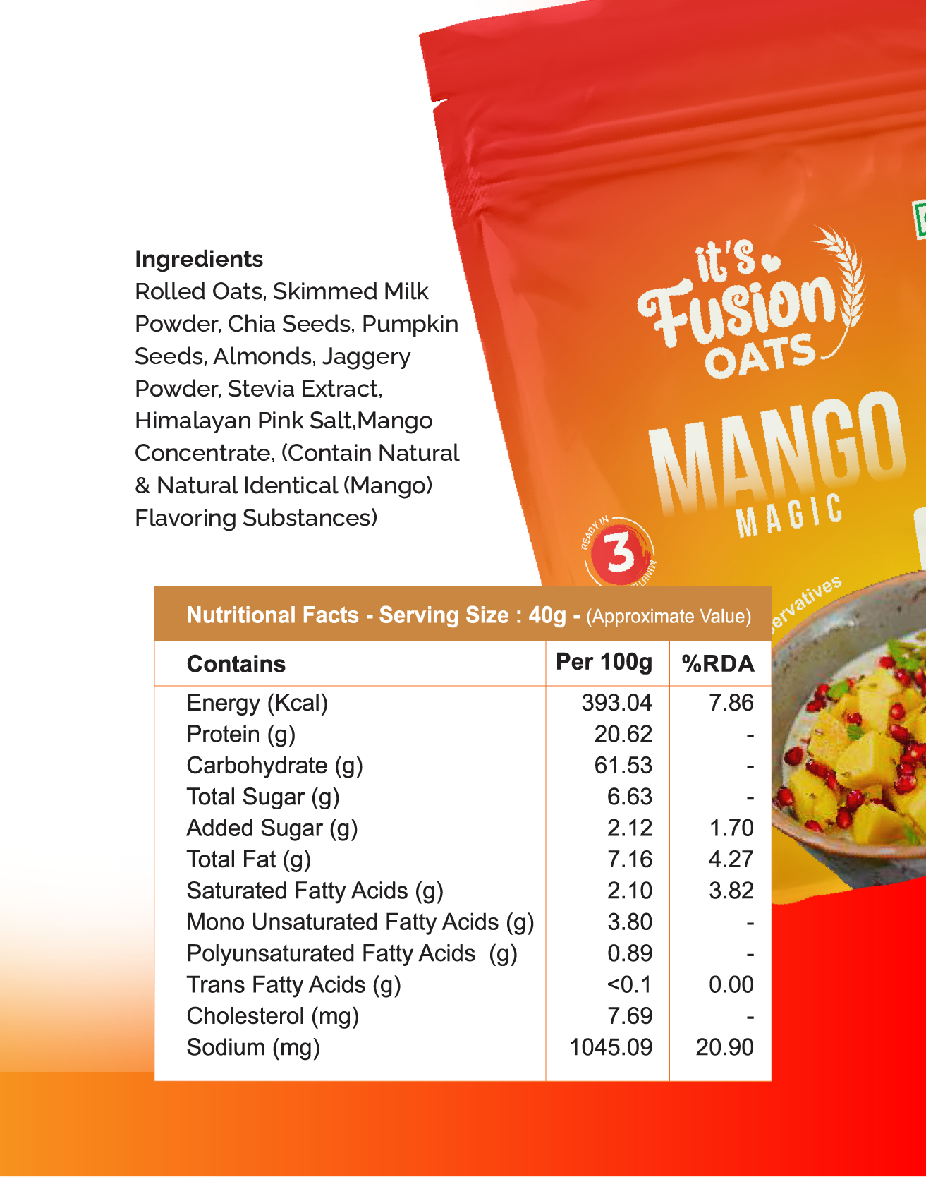 Mango Magic Oats