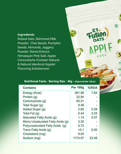 Apple Aura – Pack of 3 (80g each) – 6 Servings