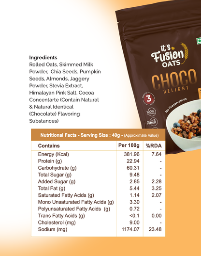 Choco Delight – Pack of 3 (80g each) – 6 Servings