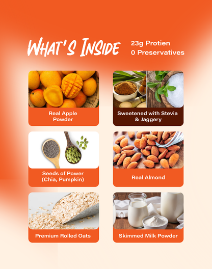 Mango Magic | 3-Min Breakfast Oats (80g)